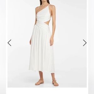 Zimmermann Tropicana Asymmetric Dress with open back